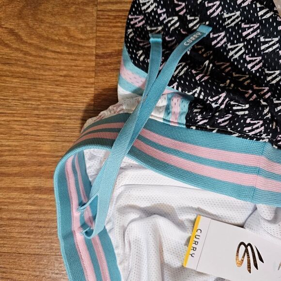 Under Armour Curry Draft Day 8" Basketball Shorts Men's XL Black White Blue Rare - Picture 7 of 13